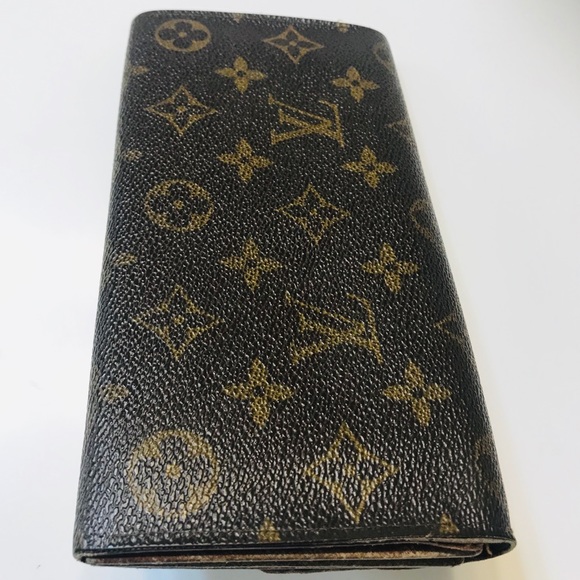 SET - 3 LOUIS VUITTON Monogram Ebene Wallet Folio - Picture 5 of 16